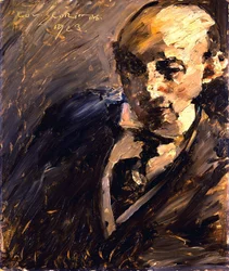 Alfred Kuhnin muotokuva, 1923