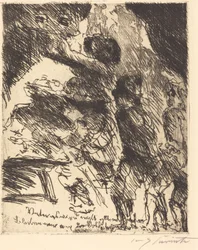 Isä, ei käy hyvin, jos pysymme kaukana sotilaaumasta..., 1923.