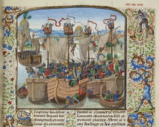 La Rochellen taistelu, 1372, noin 1470-1475.