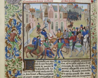 Wat Tylerin kuolema, noin 1470-1475.
