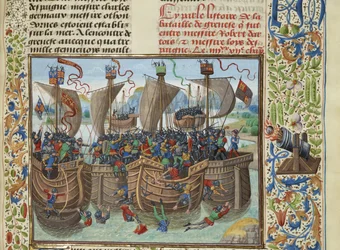 Guernseyn meritaistelu, 1342, noin 1470-1475.