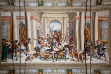 Tarina Ulyssesista (paluu), Salone Cambiason katto