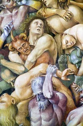 Kirottu helvetissä, Last Judgment -frescojaksosta