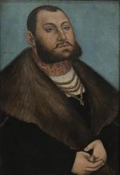 Muotokuva vaaliruhtinas John Frederic Saksin suurmielestä (1503-1554)