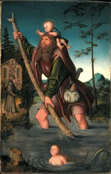 Saksa: Der heilige Christophorus Saint Christopherus