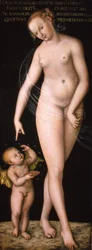 Saksa: Venus und Amor als Honigdieb Venus ja Amor varastavat hunajaa.