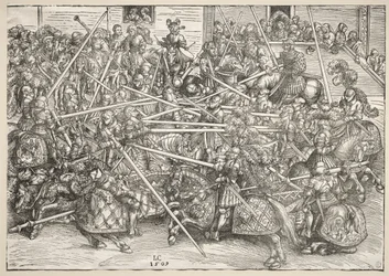 Turnaus lansseilla, 1509.