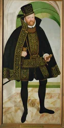 Saksin elokuu (öljy kankaalle)