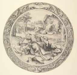 Kristus Öljymäellä, Pyöreästä kärsimyksestä, 1509.