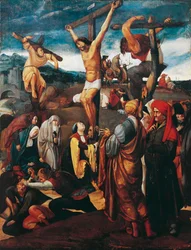 Ristiinnaulitseminen, Lucas van Leyden (noin 1494-1533)