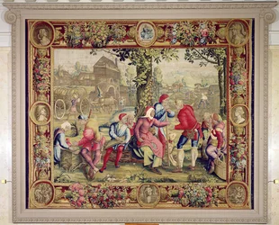 Harvesterien maksaminen, Gobelins Workshop (kuvakudos)