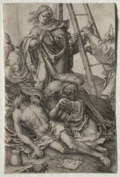 Passion: Laskeutuminen ristiltä, 1521.