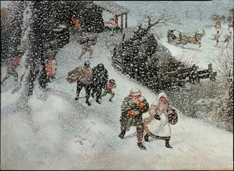 Talvinen maisema