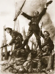Hartmannswillerkopfin huipulla