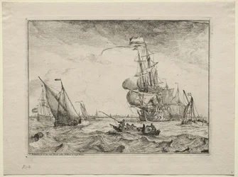 Alukset täydessä purjeessa, 1701.