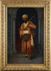 Arabikaarti (öljy kankaalle)