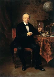 Hermann Ludwig Ferdinand von Helmholtzin muotokuva 1821-1894, 1881.