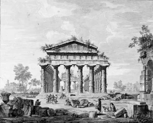 Junon temppeli Paestumissa
