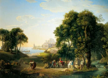 Aeneas tapaa Andromachen Butrintossa