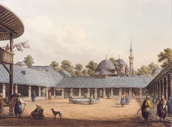 Borgas Caravanserai, Luigi Mayer, Romania Kaiverrus