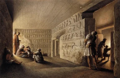 Figuurit egyptiläisissä haudoissa,