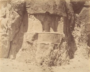 6 [Naksh-i Rustam, Persepoliksen lähellä], 1840-60-luku.