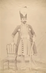Nasiruddin Shah, ca. 1852-55. acabar