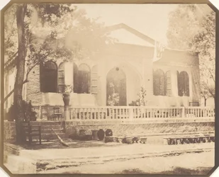 Zerghiandeh. Venäjän ministerin maalaistalo, Teheran, 1858.