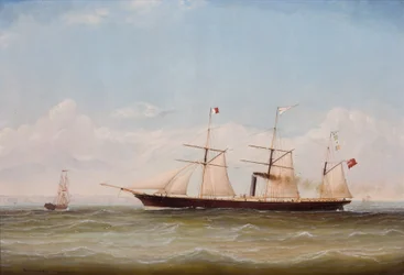 ss Western (öljy kankaalle ss Western)