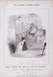 London Bridge Wharf, Lontoo, 1840