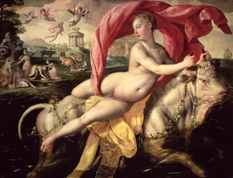 The Rape of Europa, n. 1590 (öljy tammilevylle)