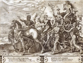 Häiriö, levy 4 teoksesta The Vicissitude of Human Things, 1564