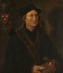 Delftin Pyhän Agathan luostarin rehtori Johannes Colmannuksen muotokuva