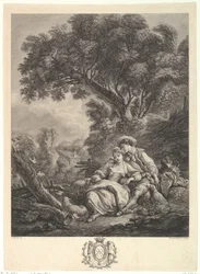 Pensant-ils à ce mouton Are They Thinking of the Sheep, 1700-luvun loppu.