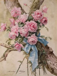 Roses (aquarel·la sobre paper) finlandès