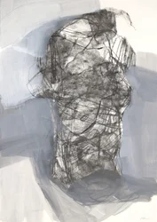 Torso 6, 2022 (hiili paperille)