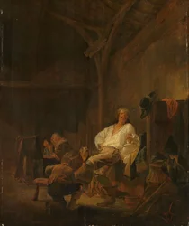 Upseeri majoittautuneena