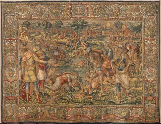 Tarina Gideonista, 1500-luvun loppu (silkki ja villa)