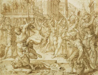 Vanhinten kivittäminen, Susannan tarinasta, 1562