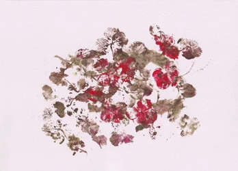 Maallisia kukka-aiheita