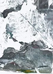 Jäinen abstrakti maisema