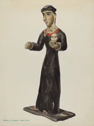 Bulto - Santa Rita, n. 1938.