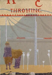 The Coconut Shy, n. 1920 (öljy kankaalle)