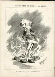Manuel Luquen (1854-1919) kuva La Caricaturen (1880) kanteen