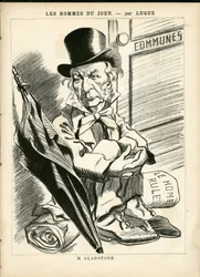 Kuva Manuel Luquesta (1854-1919) elokuvassa La Caricature (1880)