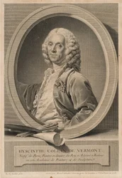 Hyacinthe Collin de Vermont, 1693-1761, taidemaalari ja akatemian jäsen