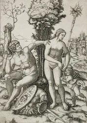 Mars, Venus ja Cupido