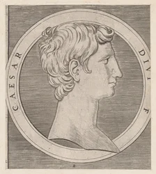 Rooman loiston peili: Octavian Augustus, Kahdestatoista keisarista, noin..., n. 1500-1534.