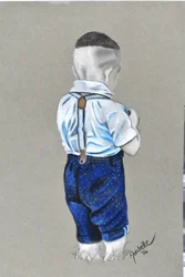 Poika henkseleissä