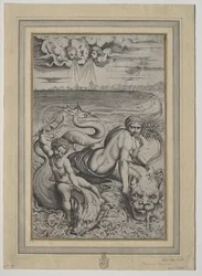 Delfiinien kantama rakkaus ja Amor, 1500-luku.